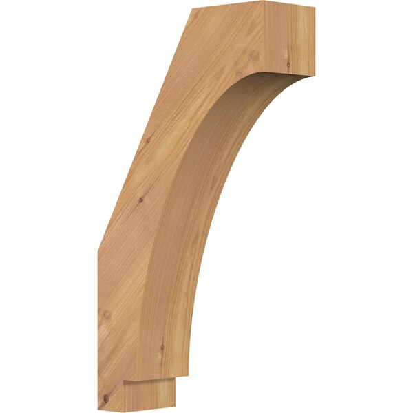 Ekena Millwork 3 1/2"W x 10"D x 18"H Imperial Smooth Knee Brace, Western Red Cedar BRC04X10X18IMP00SWR - main